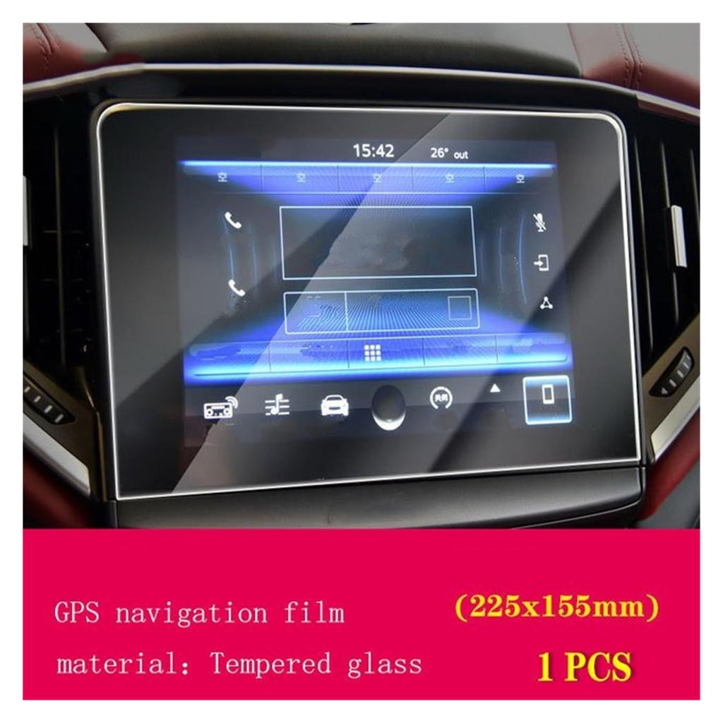 Navigation Protective Film for Maserati Ghibli GranTurismo 2017-2021 Car GPS Navigation LCD Anti-Scratch Screen