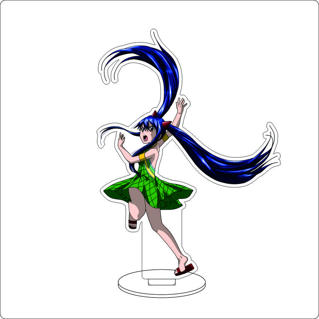 16CM Anime FAIRY TAIL Acrylic Stand Ornaments Jellal Fernandes Gray Fullbuster Mirajane·Strauss Figure Stand Halloween Gifts