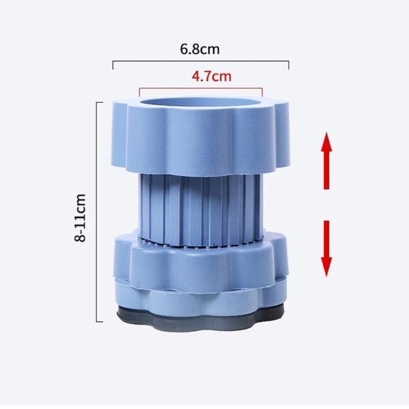 Washing Machine Foot Pad Universal Adjustable Height Furniture Noise Reduction Shock Absorption Heightened Non-Slip Bracket Pad