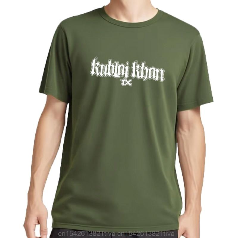 Kublai Khan Tx Band Designs Tshirt Quickdrying T Shirt For Men
