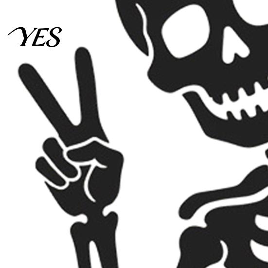 Switch Plate Decoration Funny Skeleton Sticker, Waterproof Light Decals, Self Adhesive Decor Decals Wall Art Decor, Removable for Bedroom Living Room