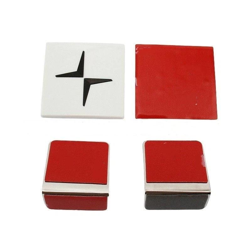 Emblema Distintivo Logo Polestar 3D per Griglia Anteriore Auto Accessori