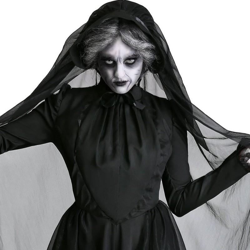 Halloween Costume Women Horror Ghost Bride Zombie Vampire Devil Outfit Bar Party Stage Performance