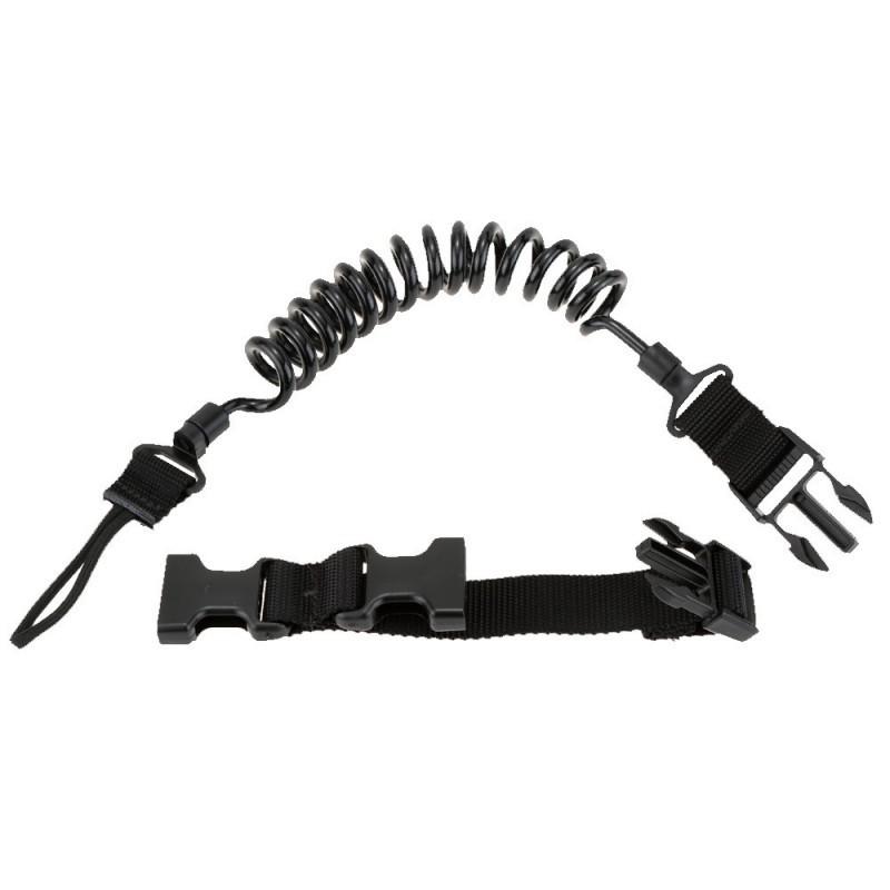 Outdoor Military Fan Multifunctional Lanyard Safety Rope Anti-loss Wear-resistant Elastic Key Chain