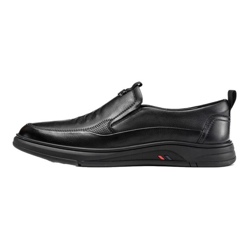 Aokang Men s Leather Slip-on Business Casual Shoes 40