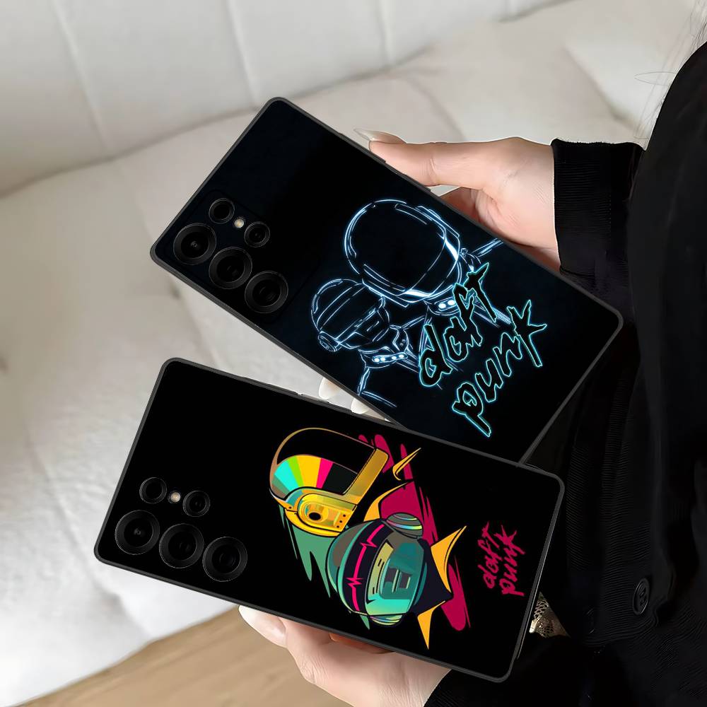D-Daft Punk Band France Phone Case For Samsung S 24 Fe 25 Ultra Plus 20 Lite 21 30 22 23 24 22 Ultra 5G Fundas
