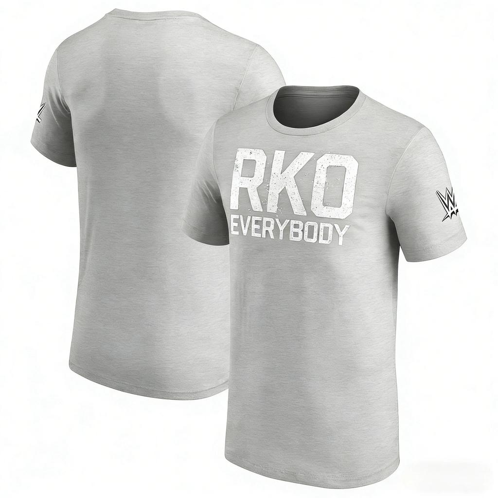 Kate Wein 100%cotton men's shirt oversized Rey Mysterio graphics shirt summer New Women's Y2k hot sale O-neck retro Tshirt