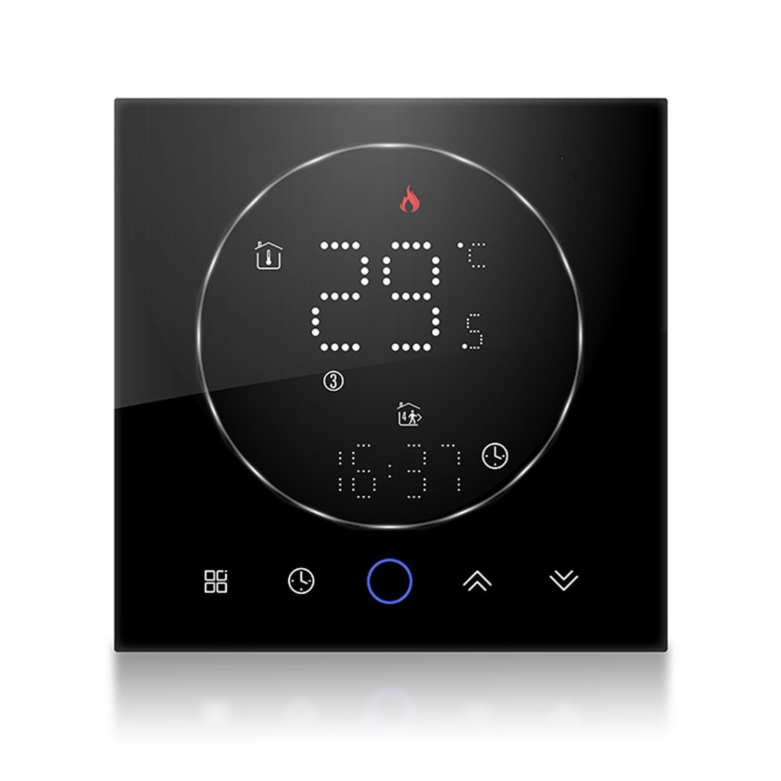 Wireless Smart Thermostat for Home Accurate Programmable Thermostat Wall Mounted Boiler Thermostat AC95240V