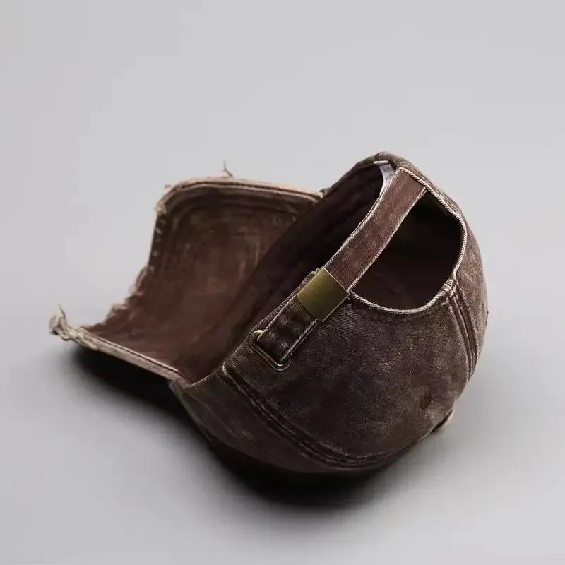 Japanese New Washed Denim Baseball Caps Men Women Snapback Spring Autumn Sports Solid Color Hip Hop Cap Sun Hat
