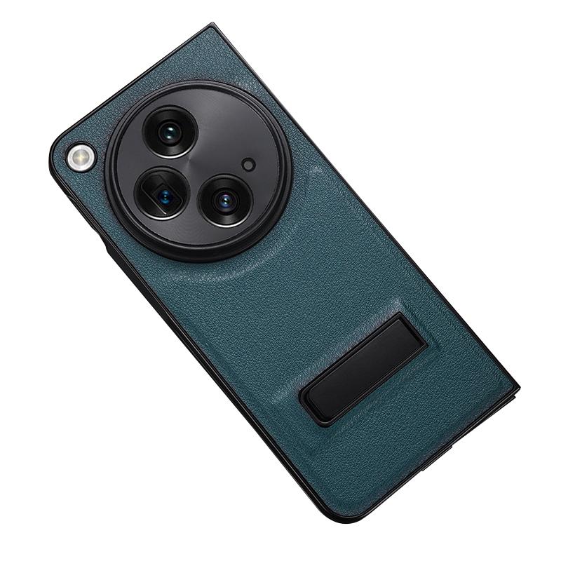 For Oppo Find N3 5G/OnePlus Open Case PU Leather Coated Hard PC Protective Phone Cover