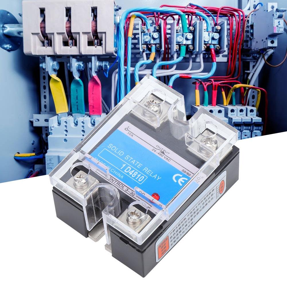 Releu Solid 332VDC Intrare 24480VAC Sarcină DC AC SSR Echipamente Electrice(BERM1D 4810 )