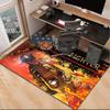 Firefighter In Action Office Rug Chair Mat, Entryway Carpet, Suitable for Front Door, Bedroom, Living Room, Desk, Holiday Gift