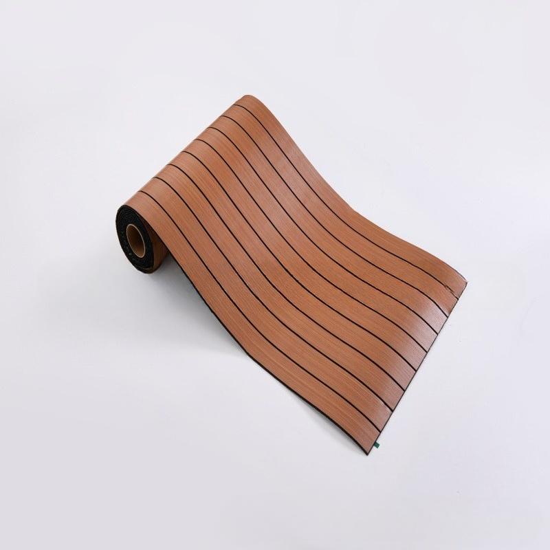 40cmx3M Imitation Solid Wood Grating Board Waterproof Self-adhesive Wallpaper Background Wall Sticker Door Frames Wall Decor