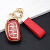 4 Buttons TPU Car Key Case Cover For Hyundai Creta Ix35 Ix45 I30 I40 Tucson Santa Fe Sonata Elantra Auto Key Holder Accessories