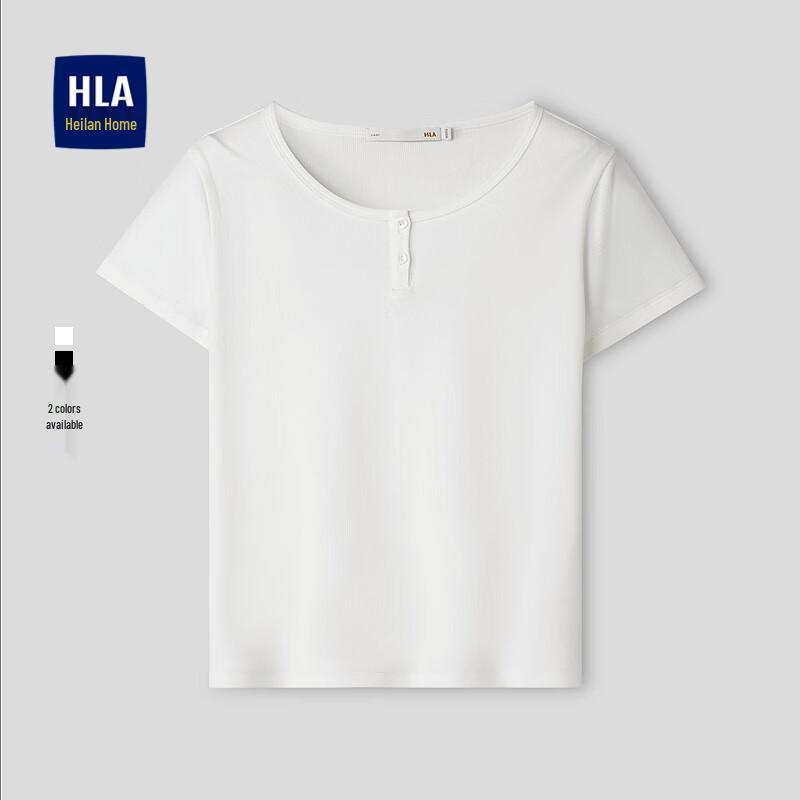 HLA Women s U-Neck Breathable Stretch T-Shirt M
