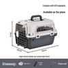 Pet Airline Carrier: Portable, Breathable Travel Cage for Cats and Dogs