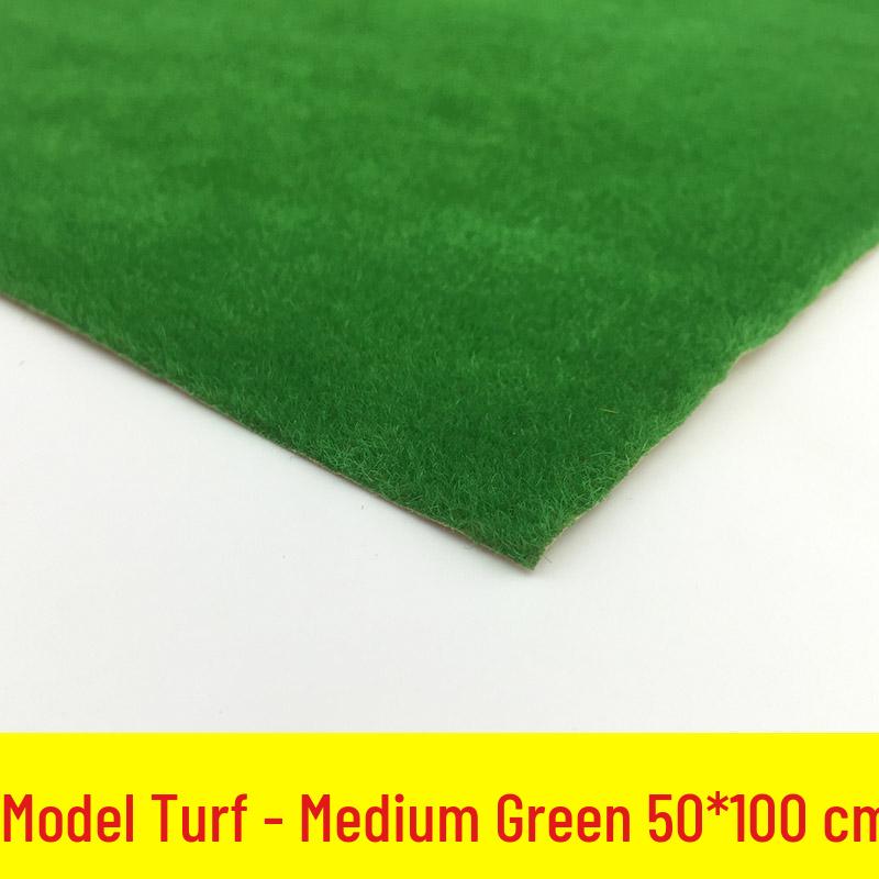 Handmade Architectural Model Turf for Outdoor Lawn and Grassland Models