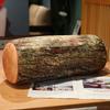 50CM Kreativní plyšová hračka pařez Dlouhý a měkký proužek stromu Polštář na hod Spací komfortní polštář Panenka K narozeninám a svátkům