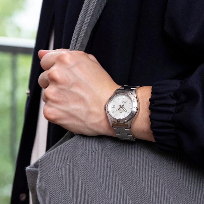 [Orient] Mako40 RN-AC0Q03S Automatic Watch - White