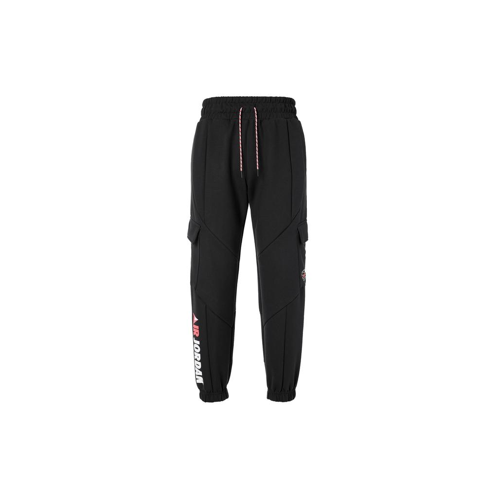 Jordan Winter Utility Knit Sports Mid-Rise Pants Women Pants Black CW6506-010