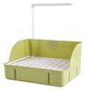A25F-Bird Cleaning Supplies Parrot Shower Basin With Automatic Circulation, Bago Bird Shower, Bird Bathtub, Large Shower Basin W