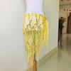 Halloween Belly Dance Sequin Tassel Hip Scarf for Beginners