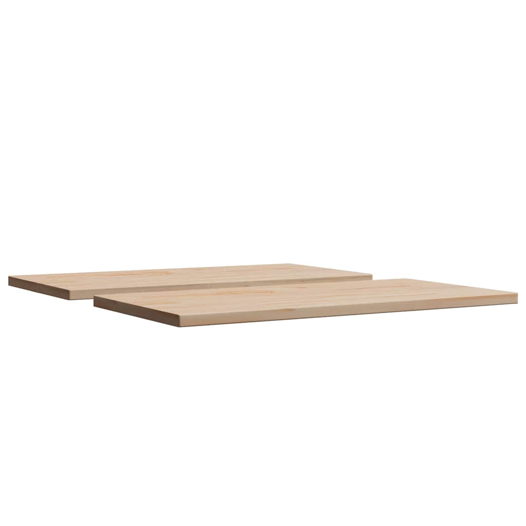 Vidaxl Blaty Do Stolika, 2 Szt., 70X35X2,5 Cm, Prostokątne, Sosnowe