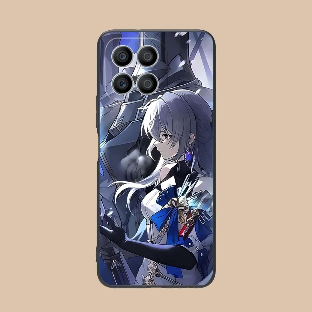 HSR Bronya Mattes TPU Handyhülle für Honor 90 80 70 60 50 30 20 10 9 8 7 Pro S SE Lite 5G Bunte Druckabdeckung
