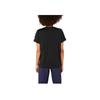 Asics Logo Crew Neck Soft Comfortable Sports Short Sleeve T-Shirt Women Tops Black 2032D020-001
