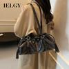 Retro Pleated Cloud Bag All-Match Commuter Tote Bag Large Capacity One-Shoulder Armpit Bag