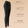 "Women's High-Waist Fleece-Lined Thermal Leggings for Autumn/Winter"