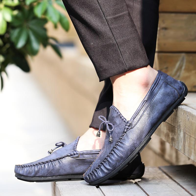 Men's Loafers Casual Leather Shoes Business Shoes Male 2024 Fashion