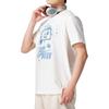 Nike T Shirts Men's White Crew Neck Moderate Straight Fit FV8411-133