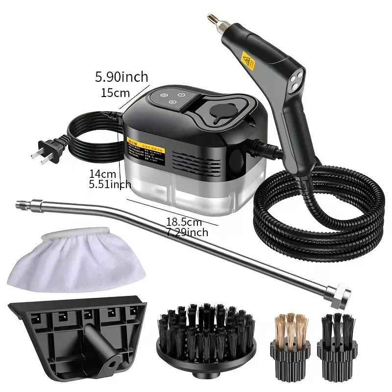 2500W Steam Cleaner High Temperature Sterilization Pressure Jet Washer Machine for Home Car Kitchen Air Conditioner EU Plug