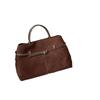 Premium Suede Large-Capacity Women's Tote: Genuine Leather, Retro, Versatile, Frosted, Handheld, Shoulder and Crossbody Bag.
