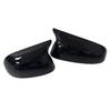 For Volkswagen VW Golf MK4 2002-2005 ABS Car Rearview Side Mirror Cover Wing Cap Exterior Door Housing Trim Adhesive Sticker