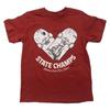 State Champs Band Red Cotton  All Size S-5XL Gift Fan OM1943 Unisex T-Shirt