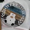 Interchangeable Winter Gnome Welcome Sign Exquisite Wood Decor For Front Door And Porch Christmas Gnomes Decorations