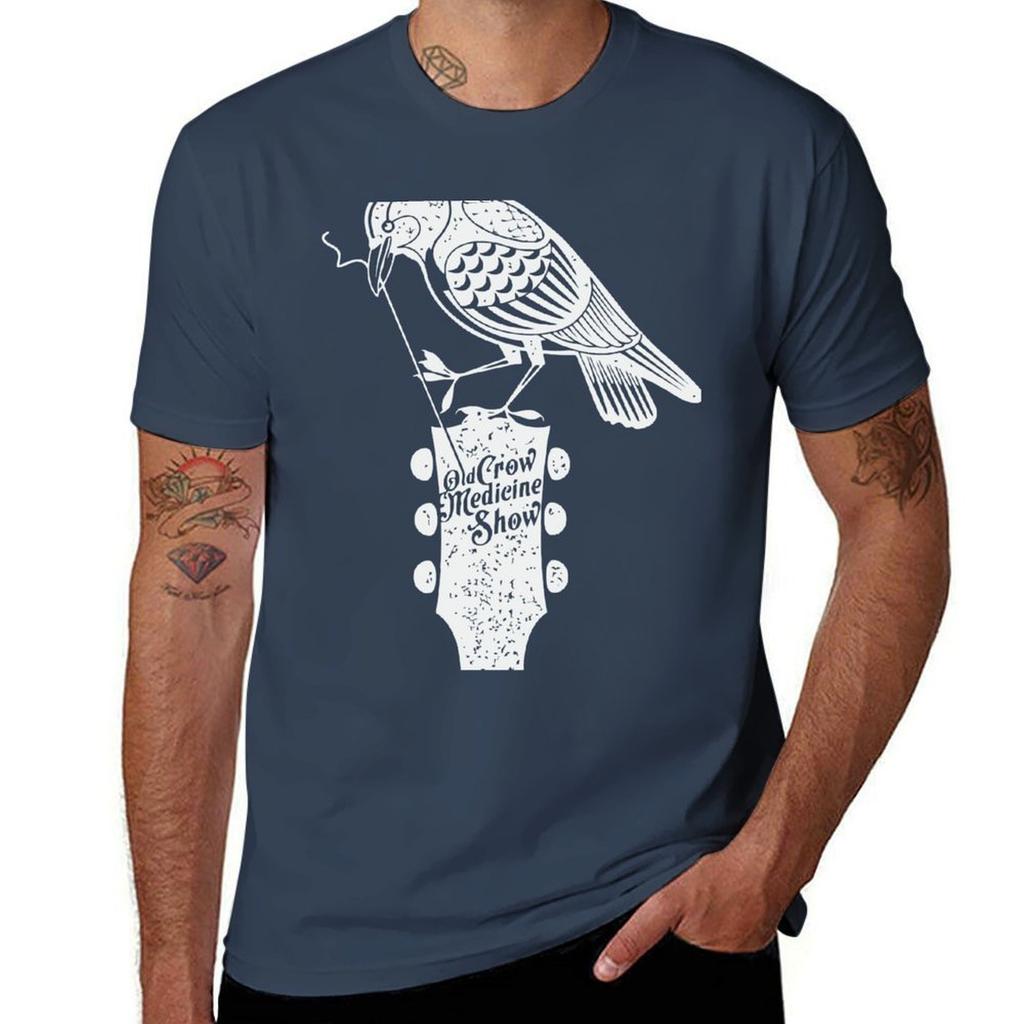 Old Crow Medicine Show Tshirt Functional Casual Short Sleeve Tee