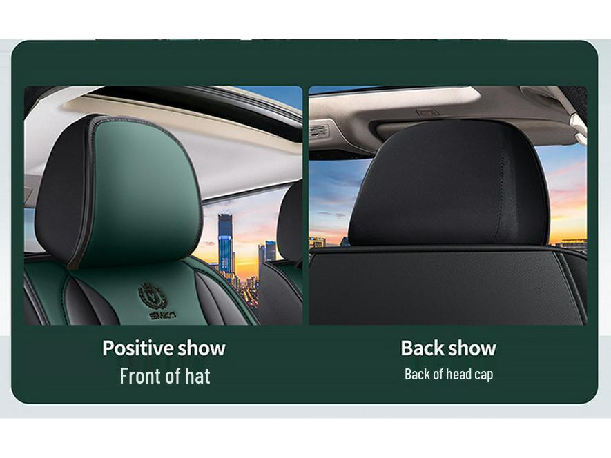 Original kudde för bilbarnstol i läder för användning året runt