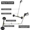 4000PSI Car Chassis High-Pressure Water Broom Washer 22 Inch Electric Car Washing Gun With 3 Extension Rods Car Washing Pump New