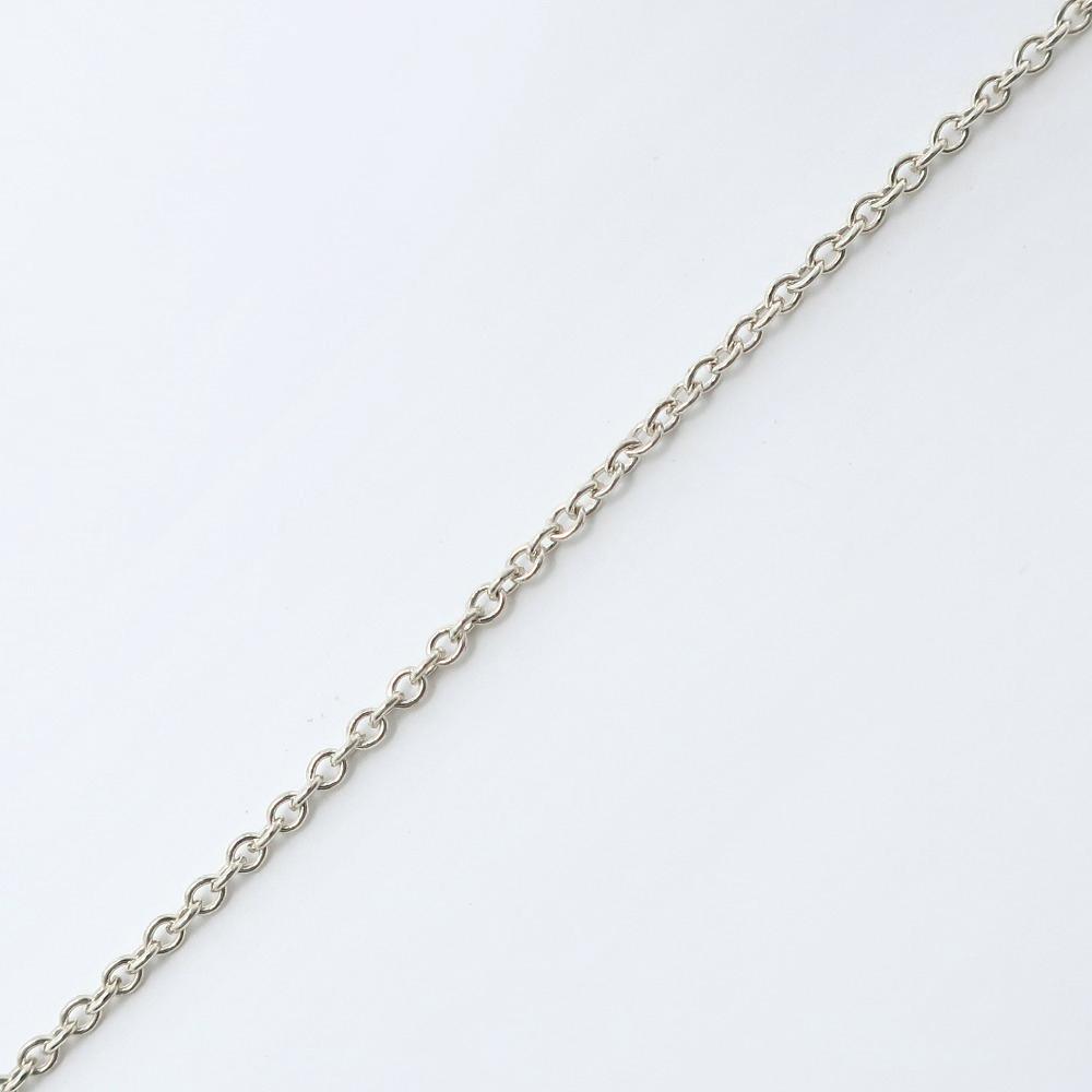 TIFFANY&Co. Open Heart Necklace Elsa Peretti Silver925 Heart 2.2g Women Used