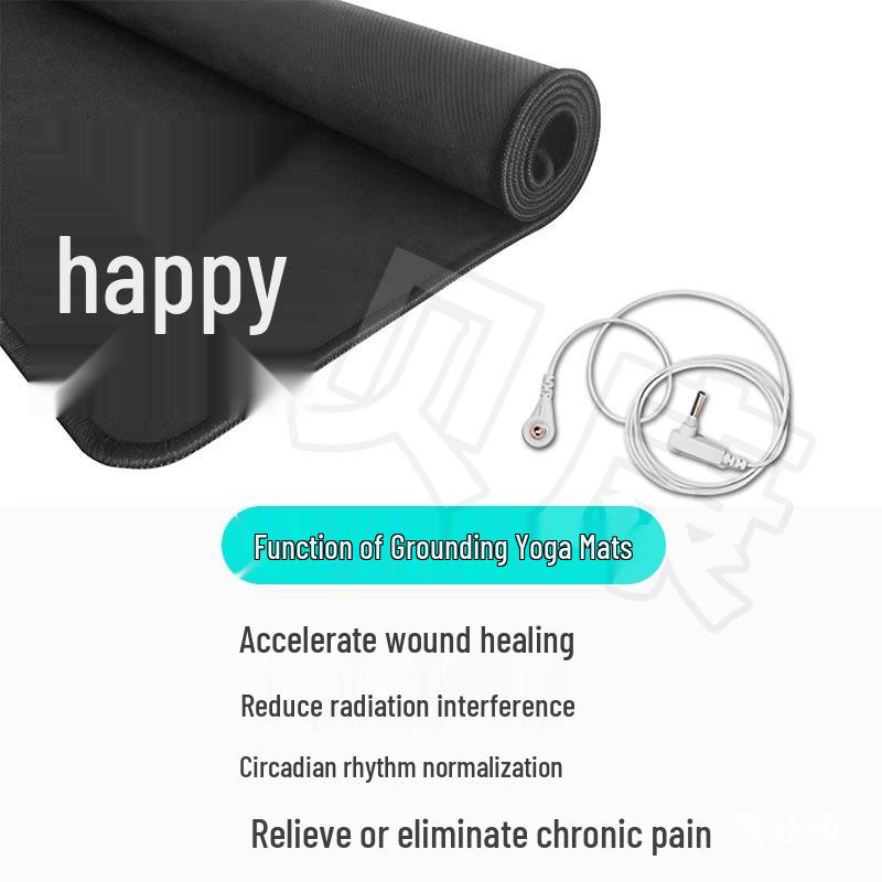 Anti-Static Grounding Yoga Mat: Wear-Resistant, Conductive, and Non-Slip Air Cushion.