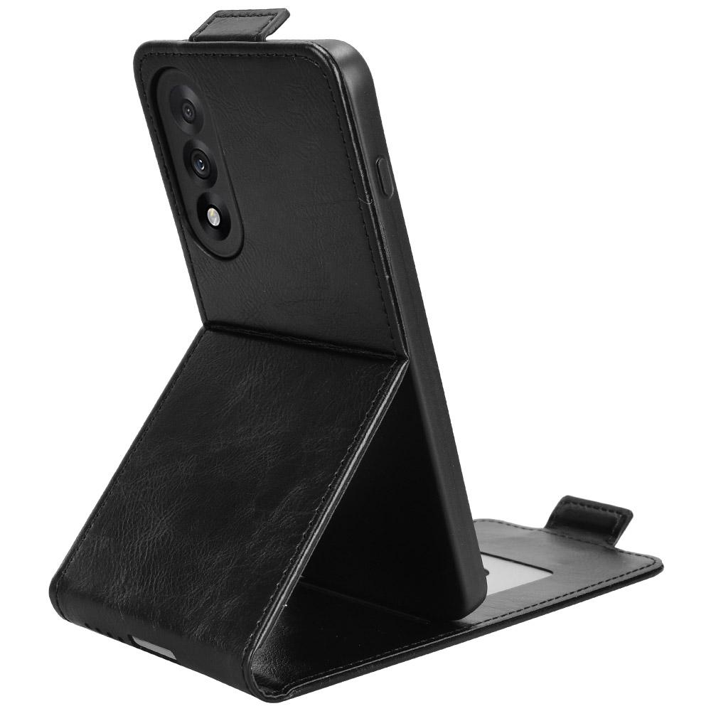 For OnePlus Nord 5 5G Stand Case Magnetic Clasp Vertical Flip Leather Phone Cover with Card Holder