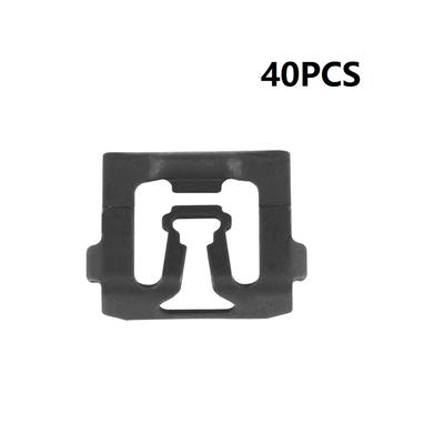 40Pcs Windshield & Rear Window Trim Molding Clips C5ZZ6543413-B For Ford 1964-1993