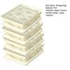 Clear Storage Bag with Carry Handle Zipper Closure PVC Mesh Fabric Dust Moisture Resistant Closet Organizer Home Organization Bag