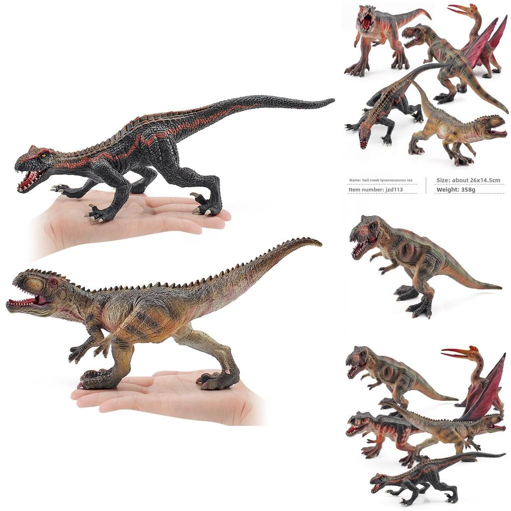 Realistic Velociraptor Dinosaur Statue Pvc Animal Toy For Children