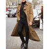 New Men's Mid-Length Trench Coat, European Style Casual Outerwear for Menswear Wholesale & Dropshipping