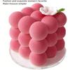 KITCHEN Silicone Baking Mold,French Dessert Molds for Mousse Cake Pastry Chocolate Pudding Jelly Cheesecake Ice Cream,Cube Shape