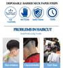 Barber Professional White Neck Paper Barber Disposable Tissue Collar Tapes Salon Hairdressing Necks Covering Tools Accessories